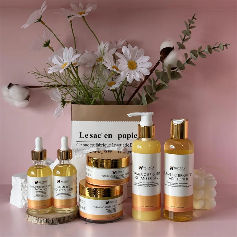 Custom skin care Turmeric Facial Toner Bulk Moisturizing Whitening Brightening Skin Turmeric Face Toner