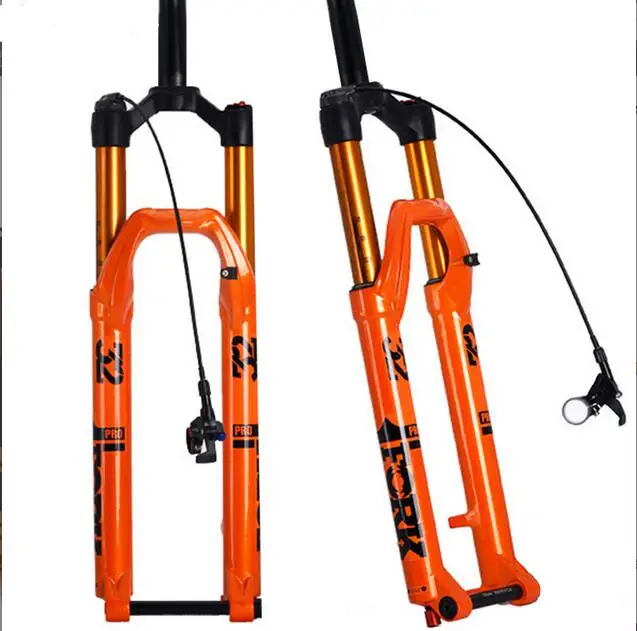 Mountain XC Bike Alloy 26 27.5 650b 29 Dual Suspension Bicycle Remote air Fork
