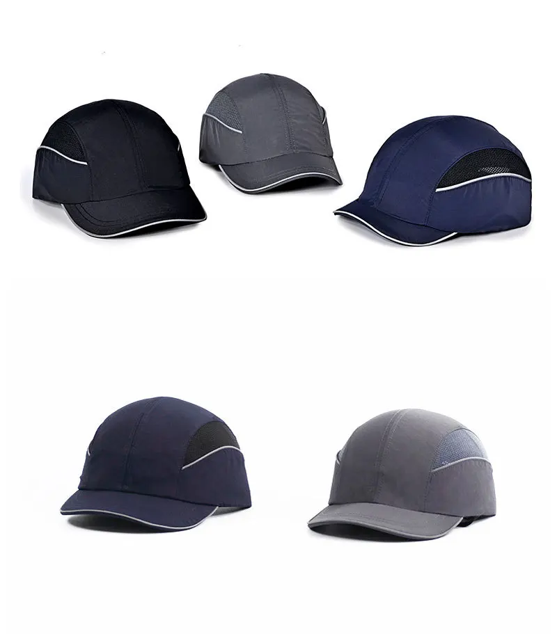 ABS Anti-Collision Safety Cap with Breathable Cotton Light Outdoor Cycling & Mountaineering Head Protection Anti-Fall Cap