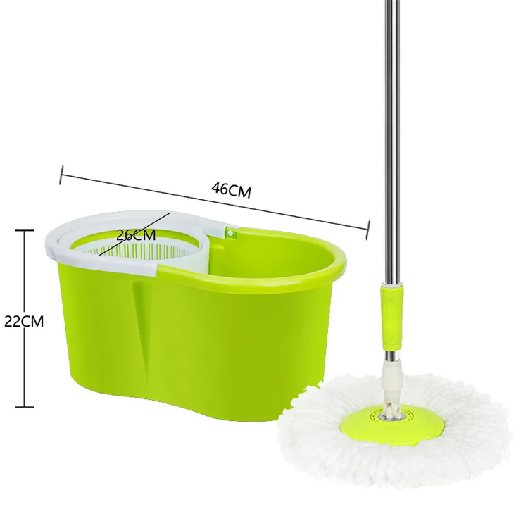 Wholesale Magic Spin 360 Microfiber Vacuum Mops Cordless Wet Dry Vacuum Mop Bucket Raw Material