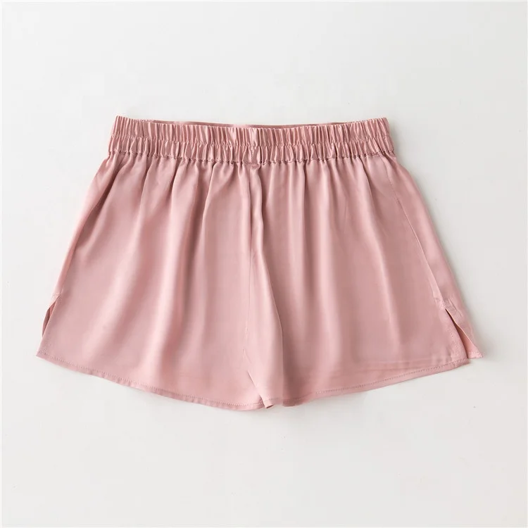 Women satin silk pajama sexy sleeping bottoms short pant inner wear