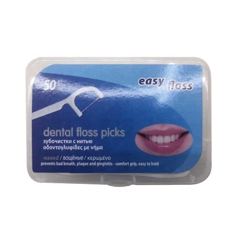Private Label Dental Floss Picks Manufacturing Toothpick Ptfe Fental Flosser