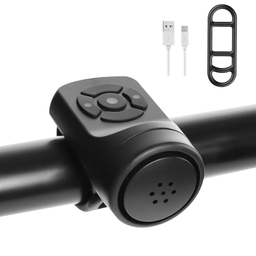 120db Bike Charging Horn Loud Bell Children Bike Riding Cycling Electric Bell Horn Loud Bicycle Horns Bike Bells