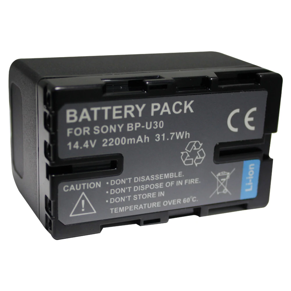 
Replacement Battery BP-U30 BPU30 BP-U60 BP-U90 For Sony PMW-EX1 PMW-EX1R PMW-EX3 