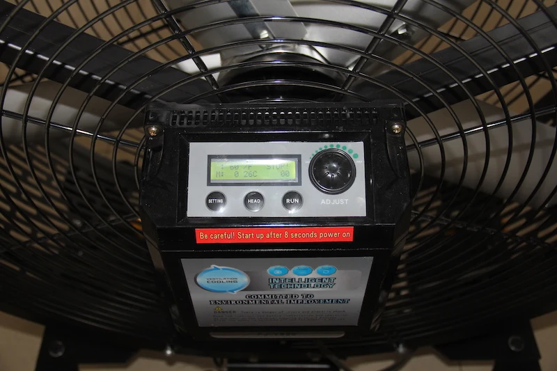 1.5m/5ft electric oscillating standinline exhaust fan portable electric standing giant fan