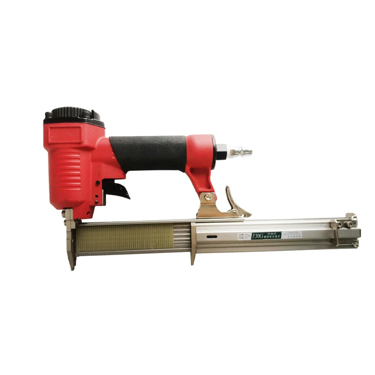 Pneumatic Pins Stapler Automatic feeding Air nailer gun Furniture wood tool for Make sofa / furniture