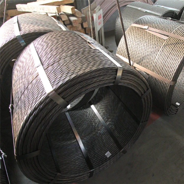 steel strand price per ton 12.7mm prestressed concrete steel strand