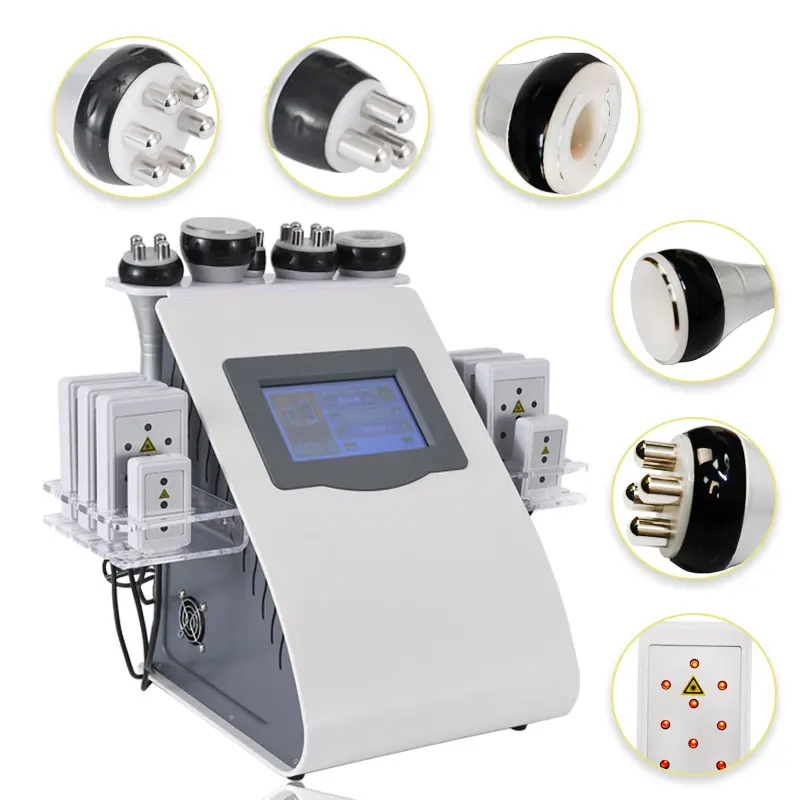 Home Use 40k Cavi Fat Remove Radio Frequency Body Slimming Skin Tightening 6 in 1 Cavi Machine for home spa salon use