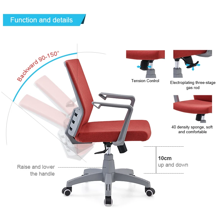 New Product Multi-Functional Swivel Adjustable Back Executive Office Chairs Ergonomic Mesh Office Chair
