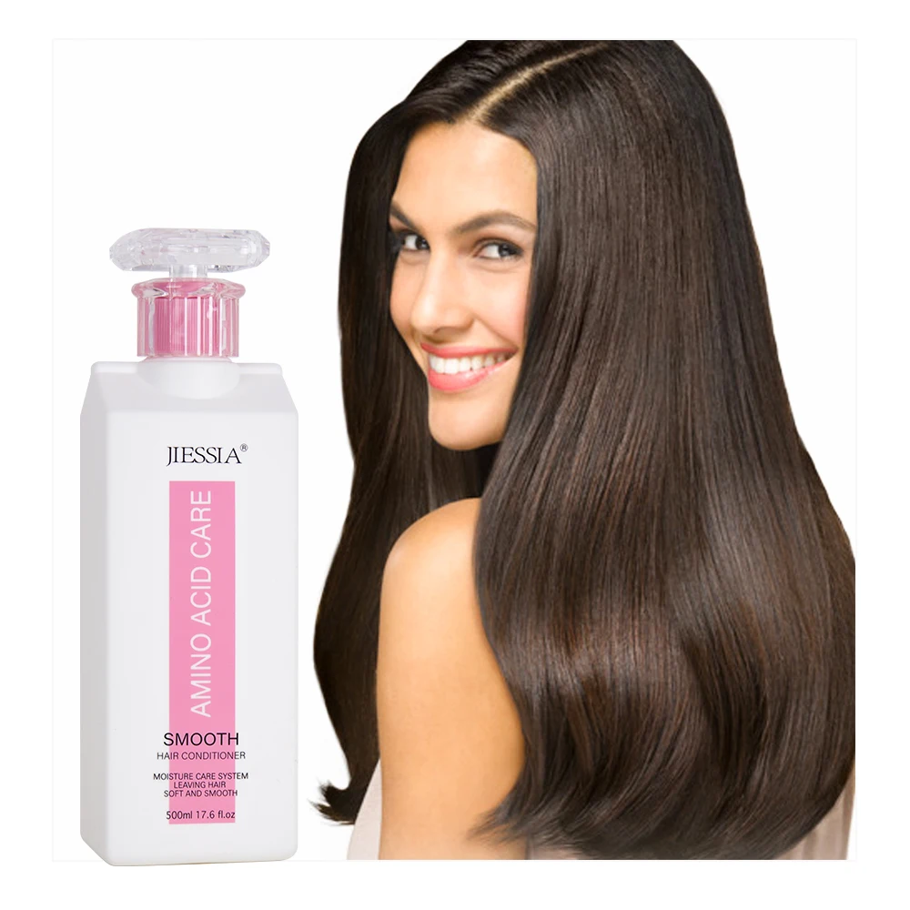 Jiessia OEM wholesale price natural Hair Care Treatment anti-frizz conditioner hair moisture organic Amino Acid Hair Conditioner