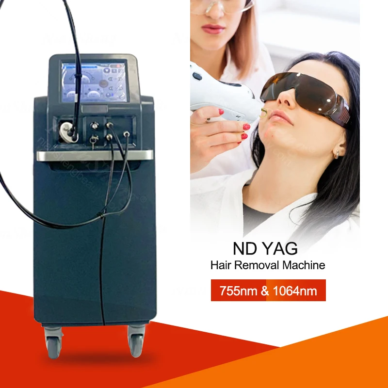 Best Alexander 1064nm Nd Yag Long Pulse Device 755nm alex  hair removal machine price ndyag laser for sale