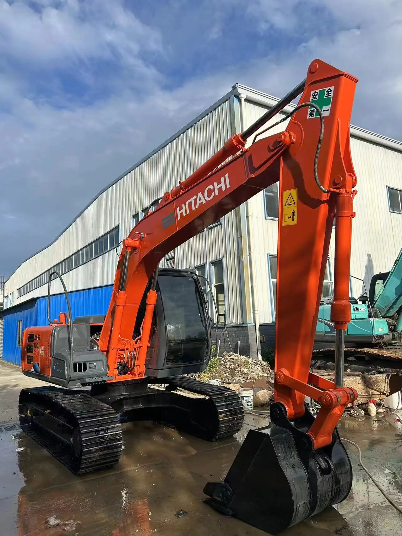 12 Ton Used Hitachi ZX120 Hydraulic Excavator Japan Made 120 /130 /160 for Sale
