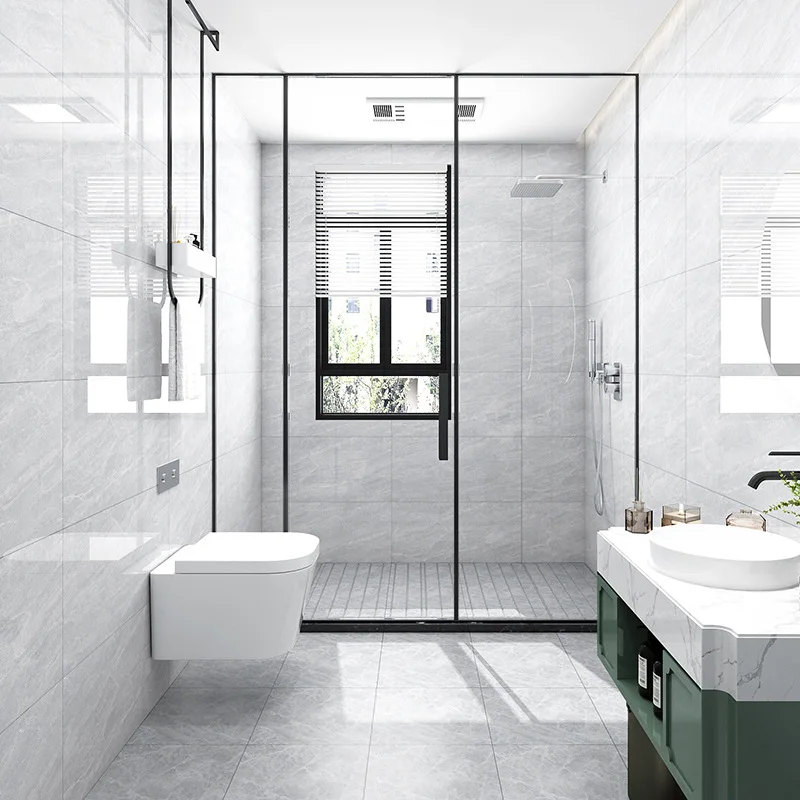 Bedroom Living Room Fully Glazed Floor Tile -FEZF81049 400x800mm Tile
