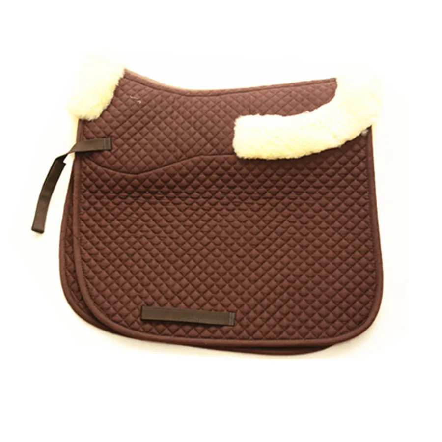 
Saddle pad lambskin horse pad sheepskin horse clothes 