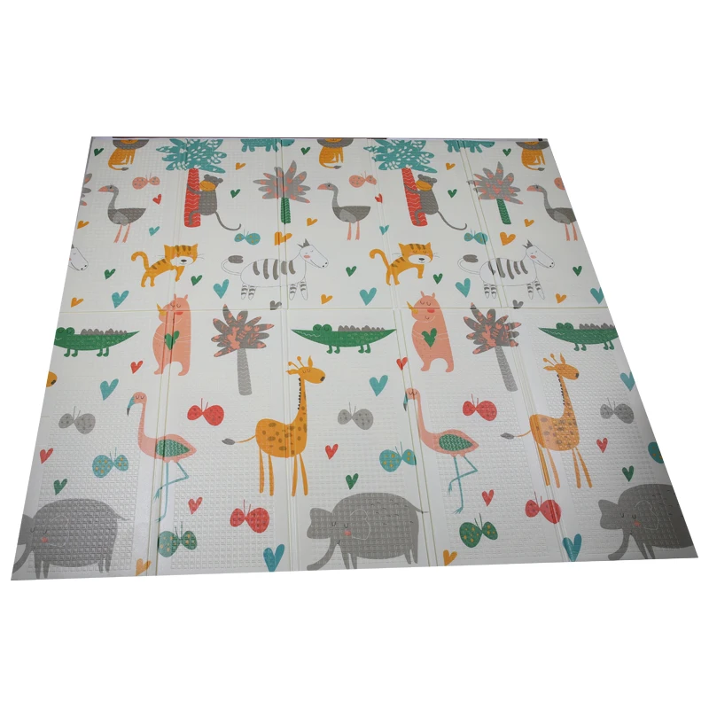 
Factory Wholesale Toys Double Side Floor Rug Professional Nontoxic Baby Play Mat Xpe 