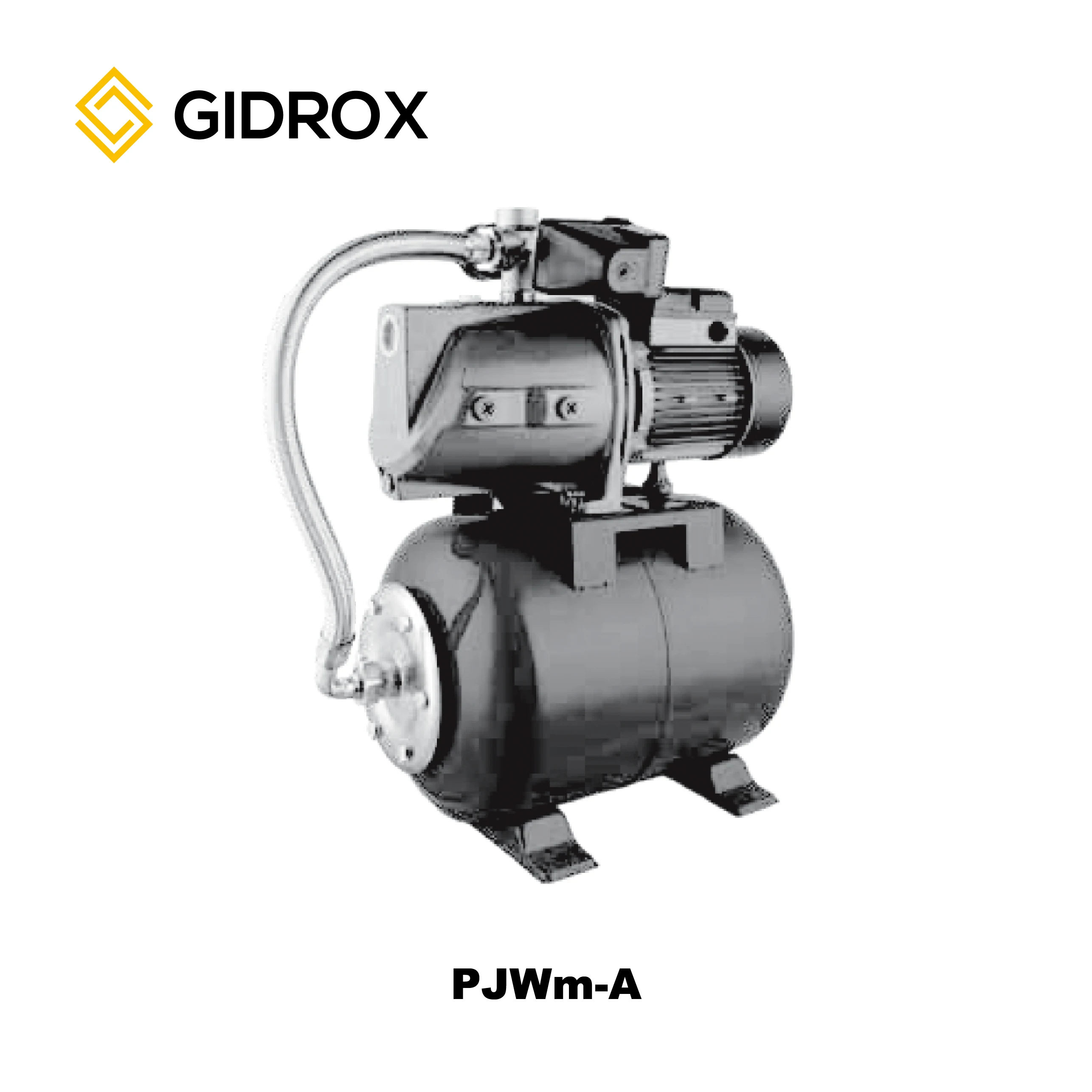 1hp 1.5hp  Home Pressure Booster Automatic Jet Water Pump With Pressure Tank