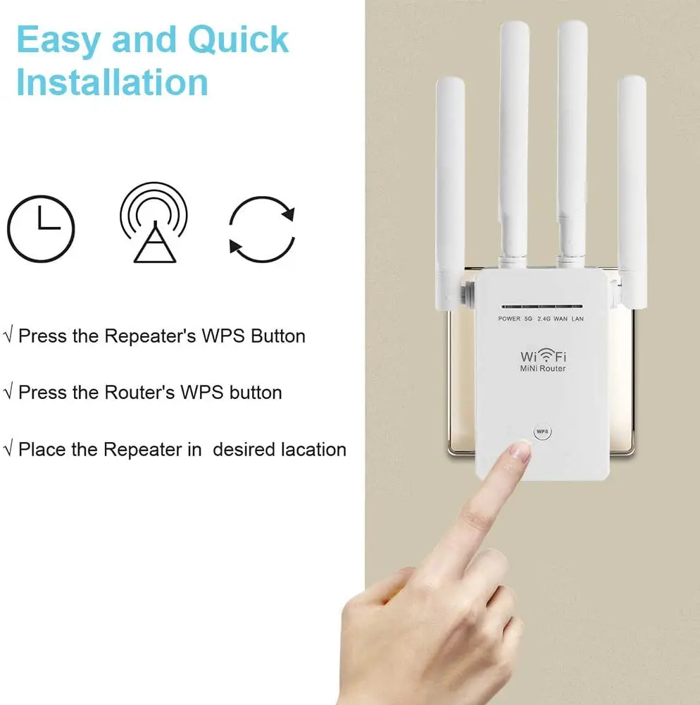 Усилитель сигнала Wi-Fi 1200