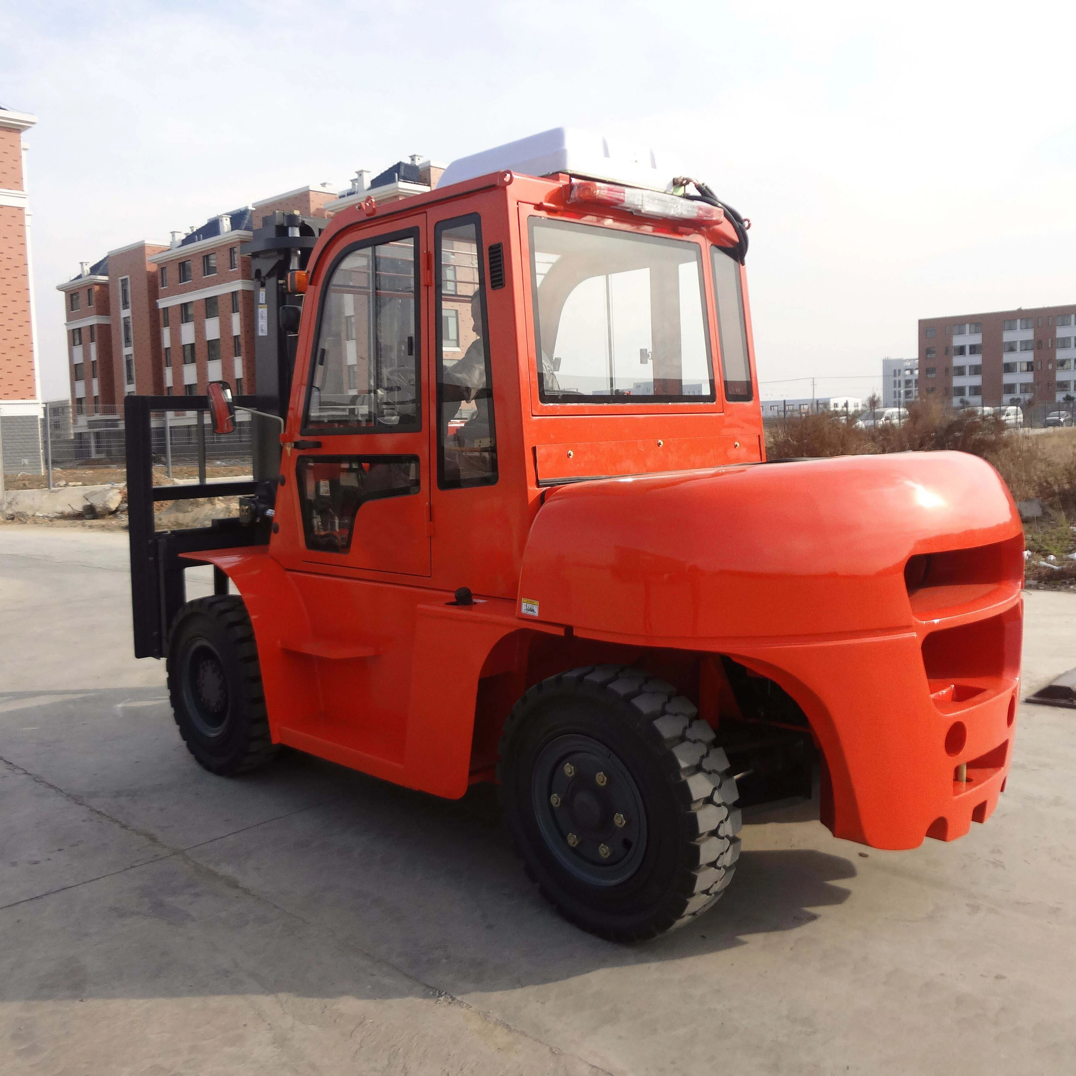 7-тонный дизельный вилочный погрузчик 5-8 тонн, вилочный погрузчик, широко используемый полноразмерный вилочный погрузчик 5 тонн, 6 тонн, 7 тонн, 8 тонн