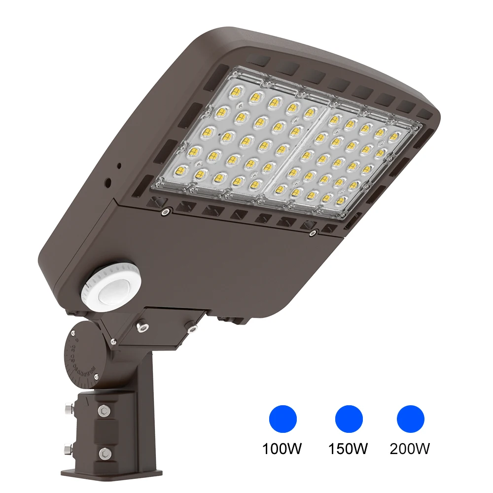  Highway Light Pole Mounted 100W 150W 200W 240W 300W LED Street parking lot shoebox