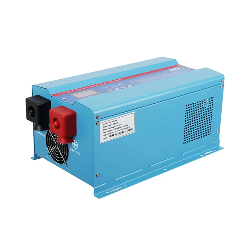 1000w 1500w 2000w 3000w 5000w 6000w Heavy Duty DC 12v 24v 48v 60v to AC 220v Solar Energy System Pure Sine Wave Power Inverter