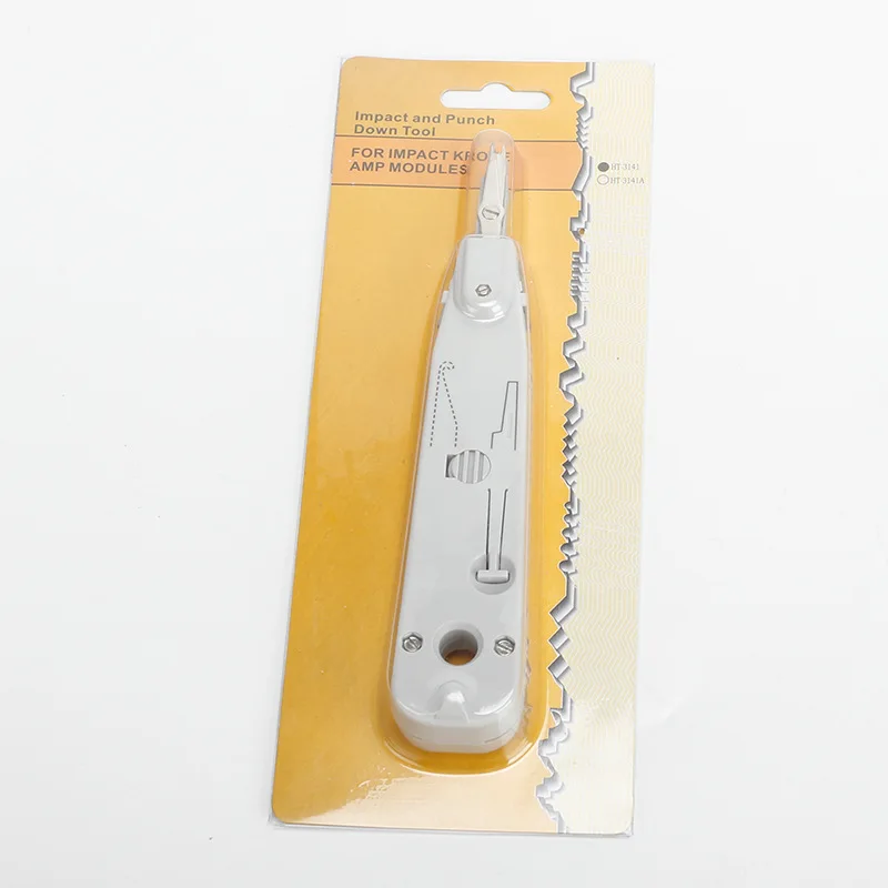 Electrical Module Carbon Steel Telecom Network Hand Impact 110 Krone Type Idc Punch Down Tools