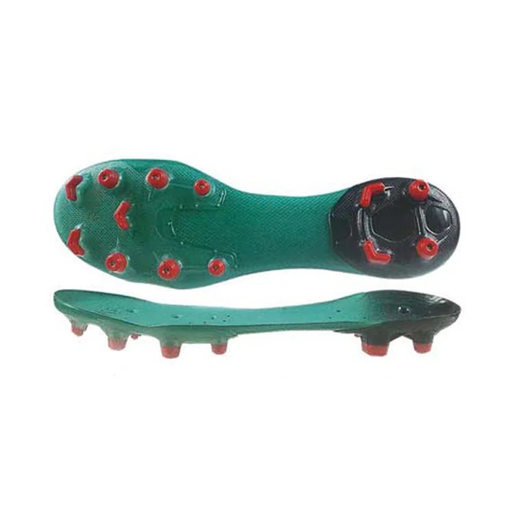 Fast shipping mans soccer boots outsole, customized your own logo soccer shoes sole, small moq soft TPU sole for soccer shoes