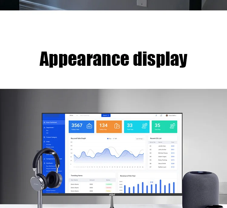 24 27 inches monitor 144hz computer monitor pc LCD computer monitor