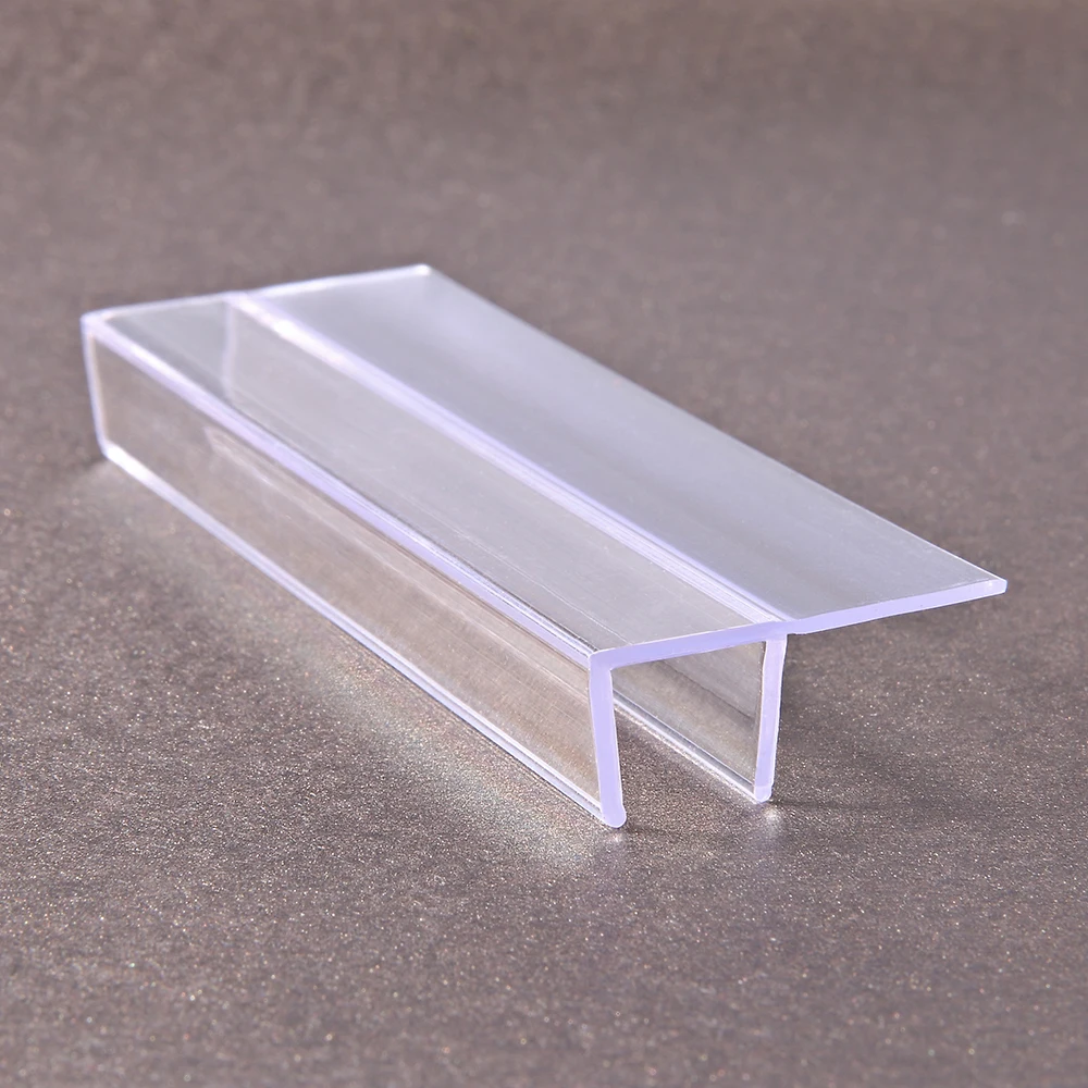 .Hot sale Shower door bottom rubber seal strip waterproof clear PVC  shower sealing