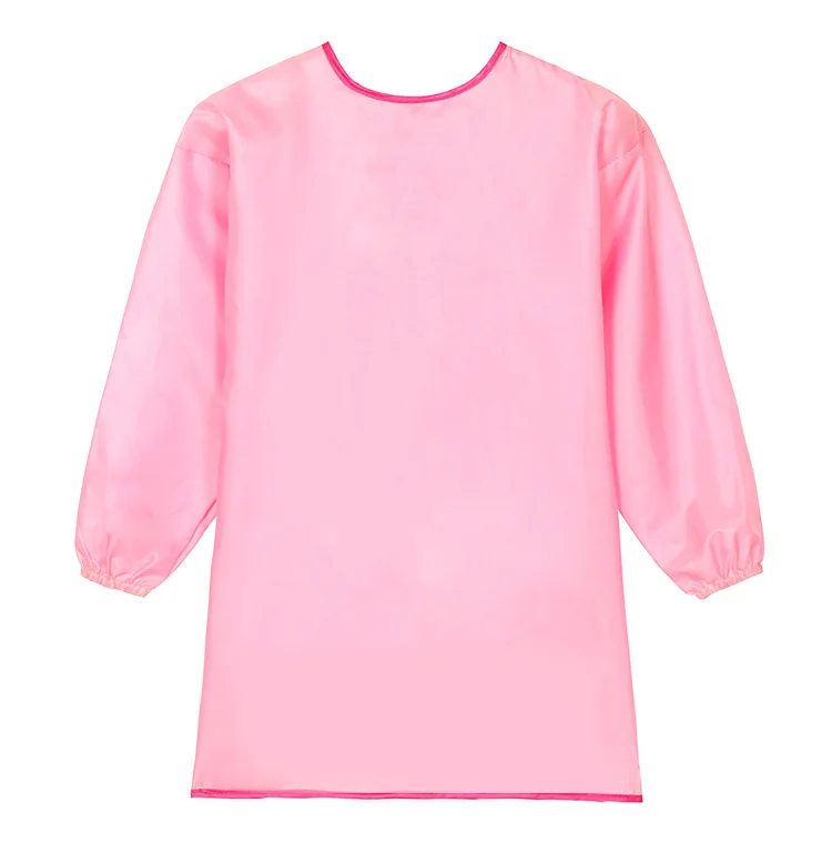 Customizable Baby Bib Long Sleeve Polyester Apron with Logo Waterproof Feeding Sublimation for Children