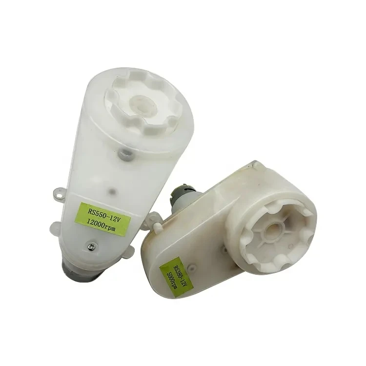 High quality plastic toy car gearbox12v 6v 390 380 550 motor gearbox for sale
