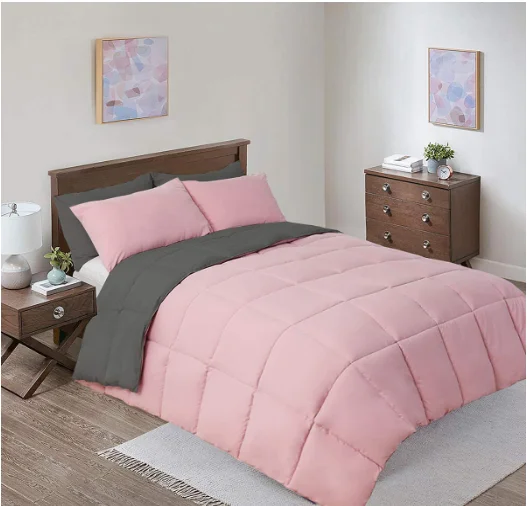 Wholesale Cheap Custom Luxury soft duvet inners twin bed comforter reversible queen size comforter set