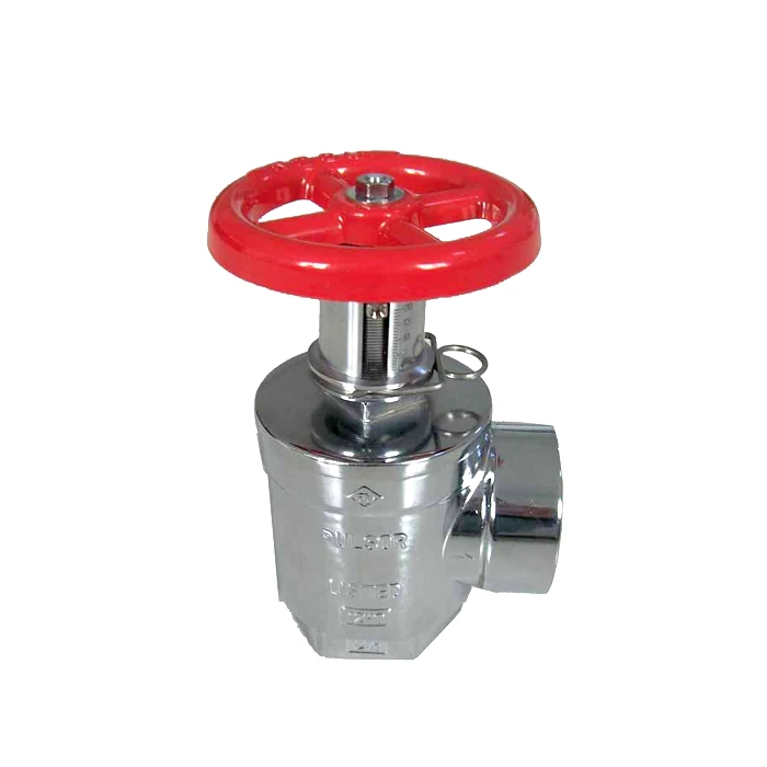 Hot sale quality 1.5 2.5 internal hydrant landing brass angle fire valve price fine