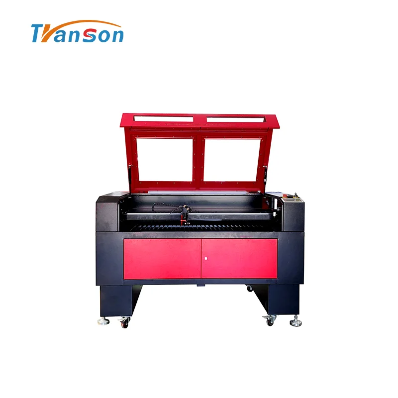 CO2 Laser Cutting Engraving Machine TS1290 with EFR F8 for paper acrylic leather plastic stone glass