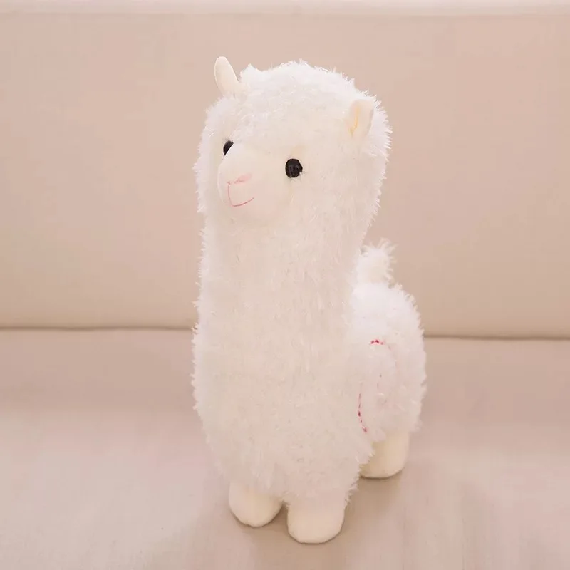 Plush alpaca toys stuffed alpaca toy cute colorful alpaca sheep stuffed animal toys