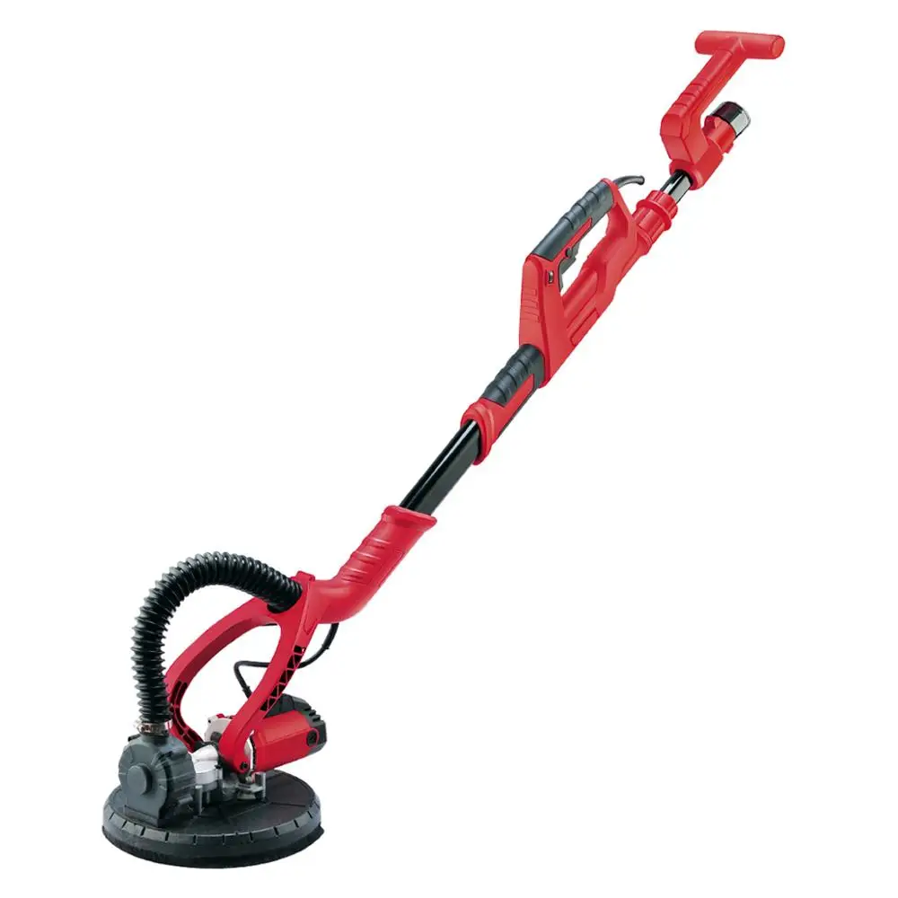 750w big power electric sander long handle with 225mm sanding paper auto-vacuum drywall sander