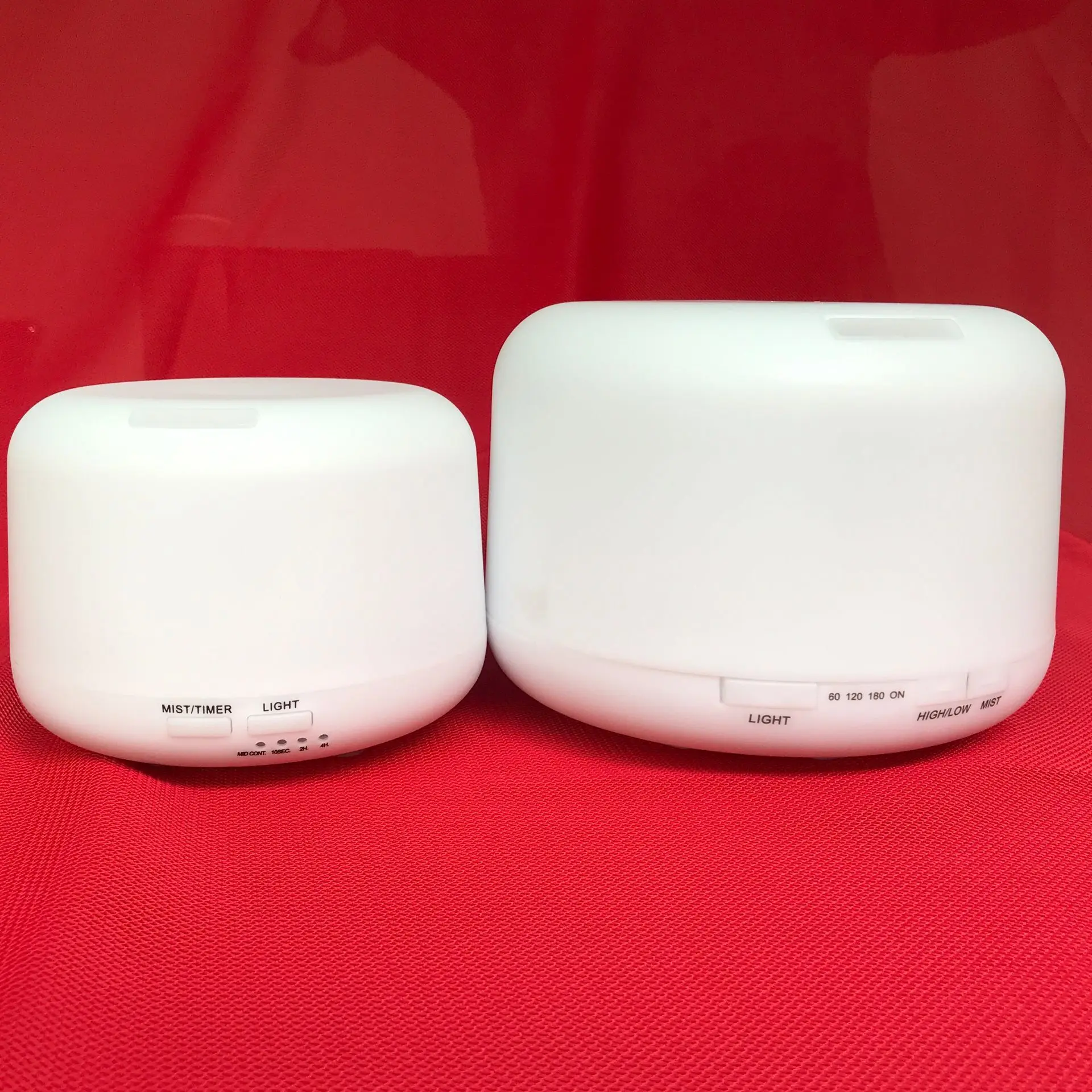 Classic Modern Style White 300ml 500ml Ultrasonic Essential Oil Scent Aroma Air Diffuser Humidifier