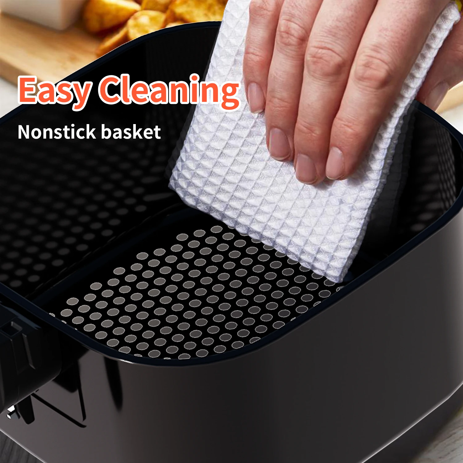 New Arrival Fryer 3.5l Smart Air Fryers Digital Control Panel Non-stick Electric Air Fryers for Sale 1200W with Trivet