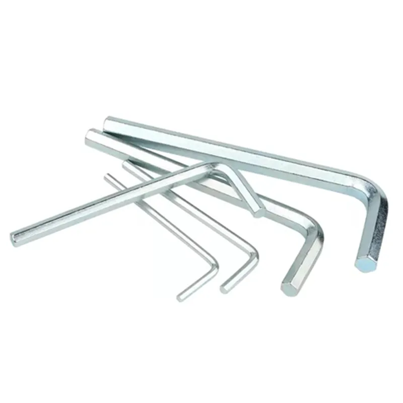 Best Quality Hand Tool Hex Allen Wrench L Tape Zinc Plated Hex Key Wrench Allen Wrench