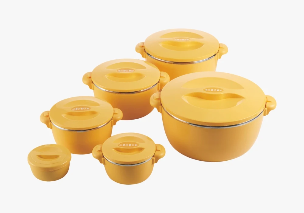 
Popular African india style stainless steel insulated food warmer casserole 