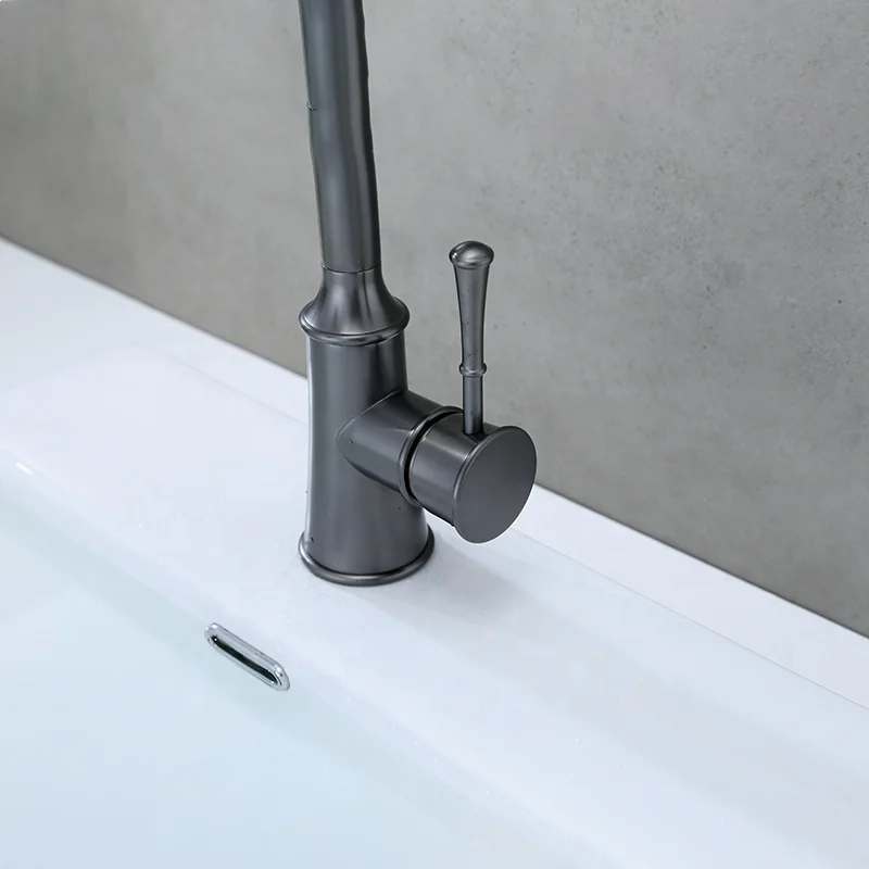 Single Handle Faucets Bathroom Faucets Bathroom Taps Basin Mixer Sanitary Ware Hot and Cold Brass Bathroom Basin Faucet