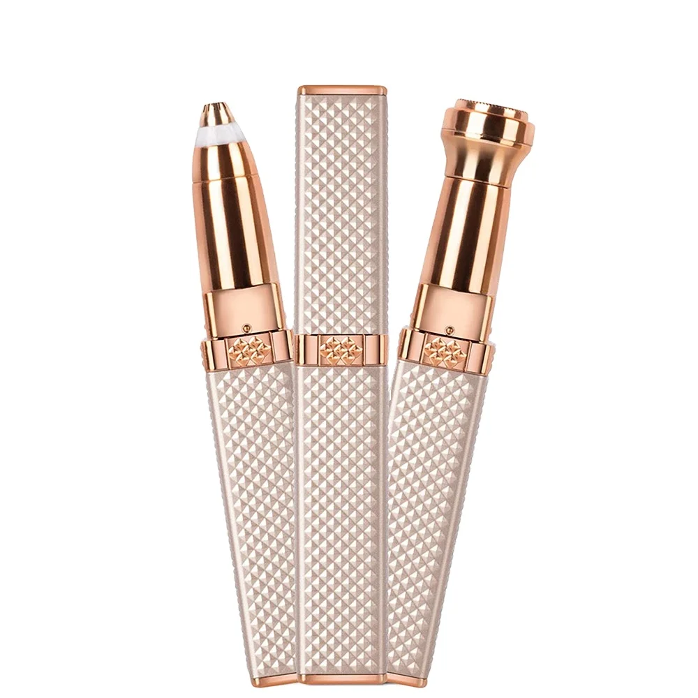 2 в 1 триммер для бровей эпилятор Машинка удаления волос на лице Эпилятор