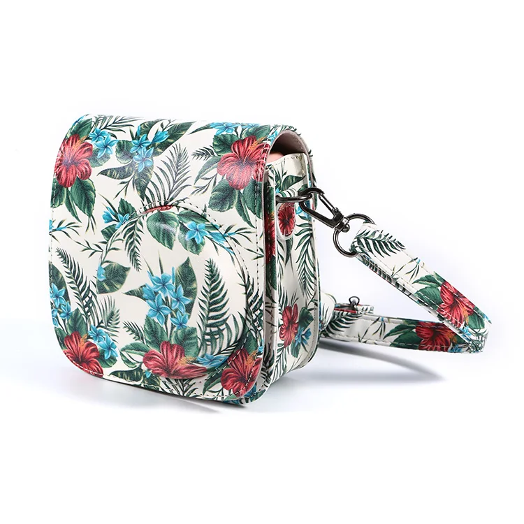 Fujifilm Instax Mini 8/Mini 9 растительный узор камеры чехол