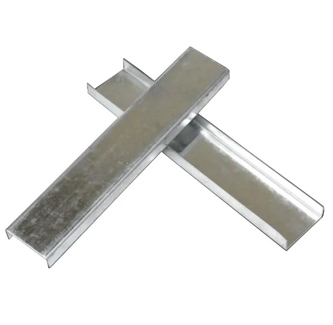 Factory Gypsum PVC CD UD Profile Accessories Metal Framing Galvanized Steel Track and Stud Office Building