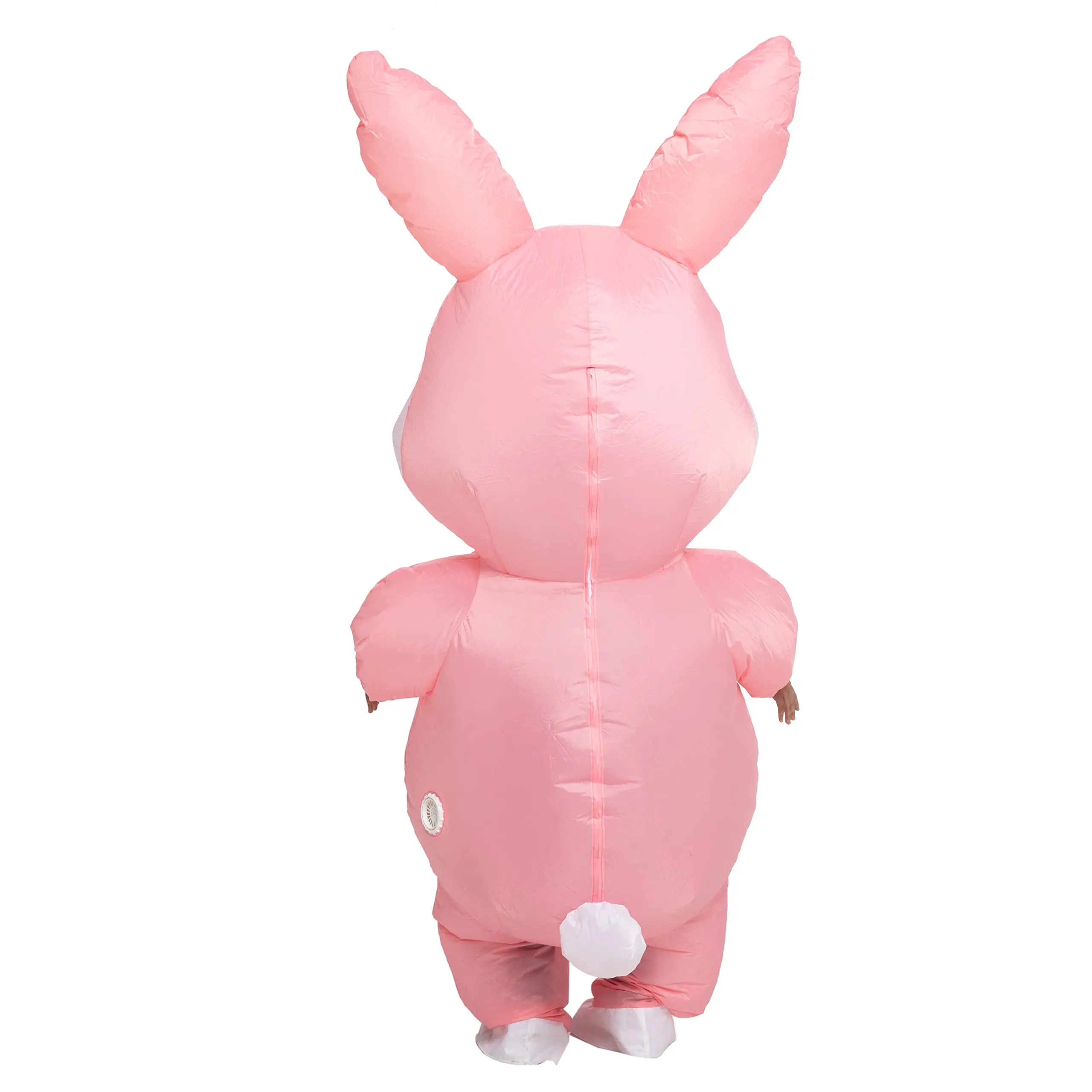 Wholesale Free Size Walking 210T Happy Easter Rabbit Inflatable Costume
