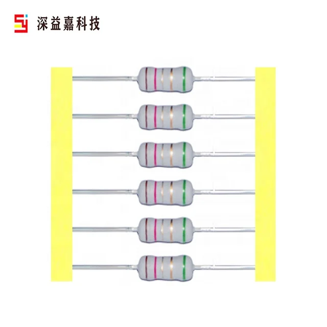  Китайский производитель SHENYIJIA-Tech трендовый неиндуктивный проводной обмотки 1/2 Вт до 3 плавкий предохранитель 1 10 48 100 1K Ом шунтирующий