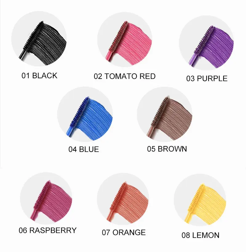 SENKA Wholesale Custom Oem Black Makeup 3D Silk Fiber Vegan Facial Wands Lash Waterproof Private Label 4D Mascara