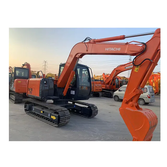 Best Condition Less Hour Japan Original 7 Ton Used Hitachi Zx70 Excavator For Sale With Low price