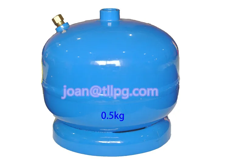 
0.5KG Mini steel lpg gas cylinder for bbq 