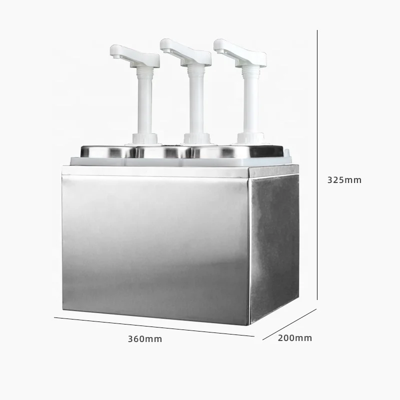 Stainless Steel Food grade stainless steel sauce pump Restaurant Kitchen Sauce Pump Dispenser