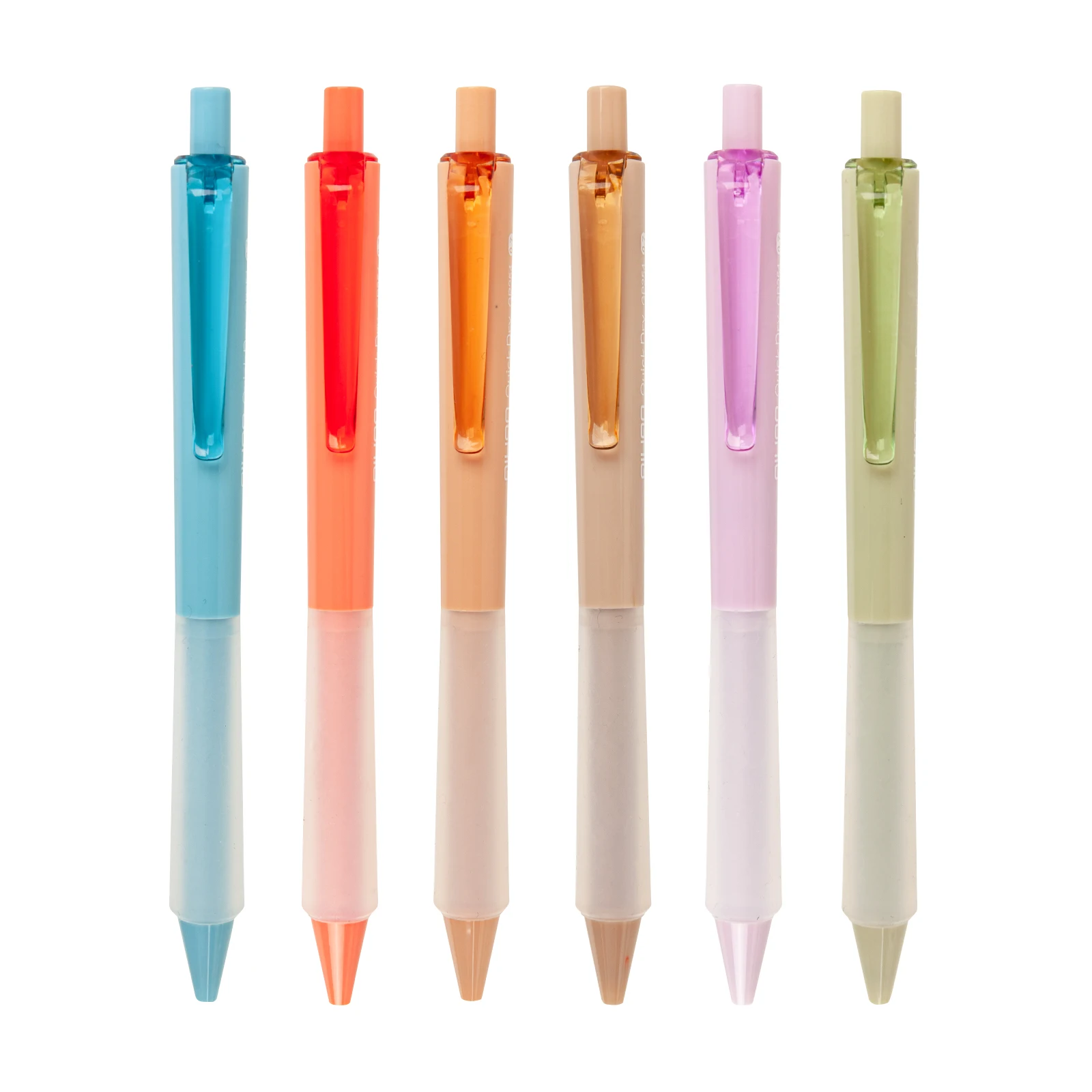 Aihao быстросохнущие 0,7 мм милые цветные черные гелевые ручки Morandi с пользовательским логотипом для офисных работников